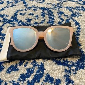 Light Pink Quay Sunglasses